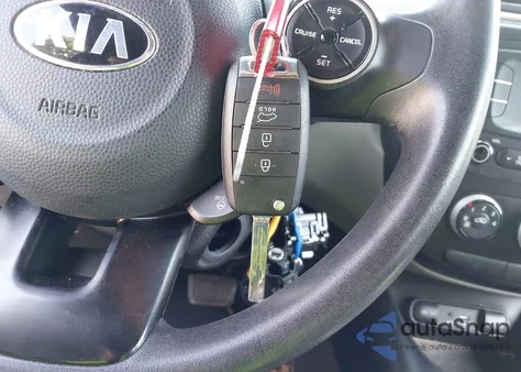 2016 Kia Soul + from USA, damaged, VIN KNDJP3A57G7408833